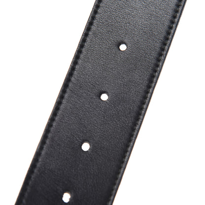 Gucci Moon Calfskin Nickel Double G 40mm Belt 110 44 Black 4 of 5