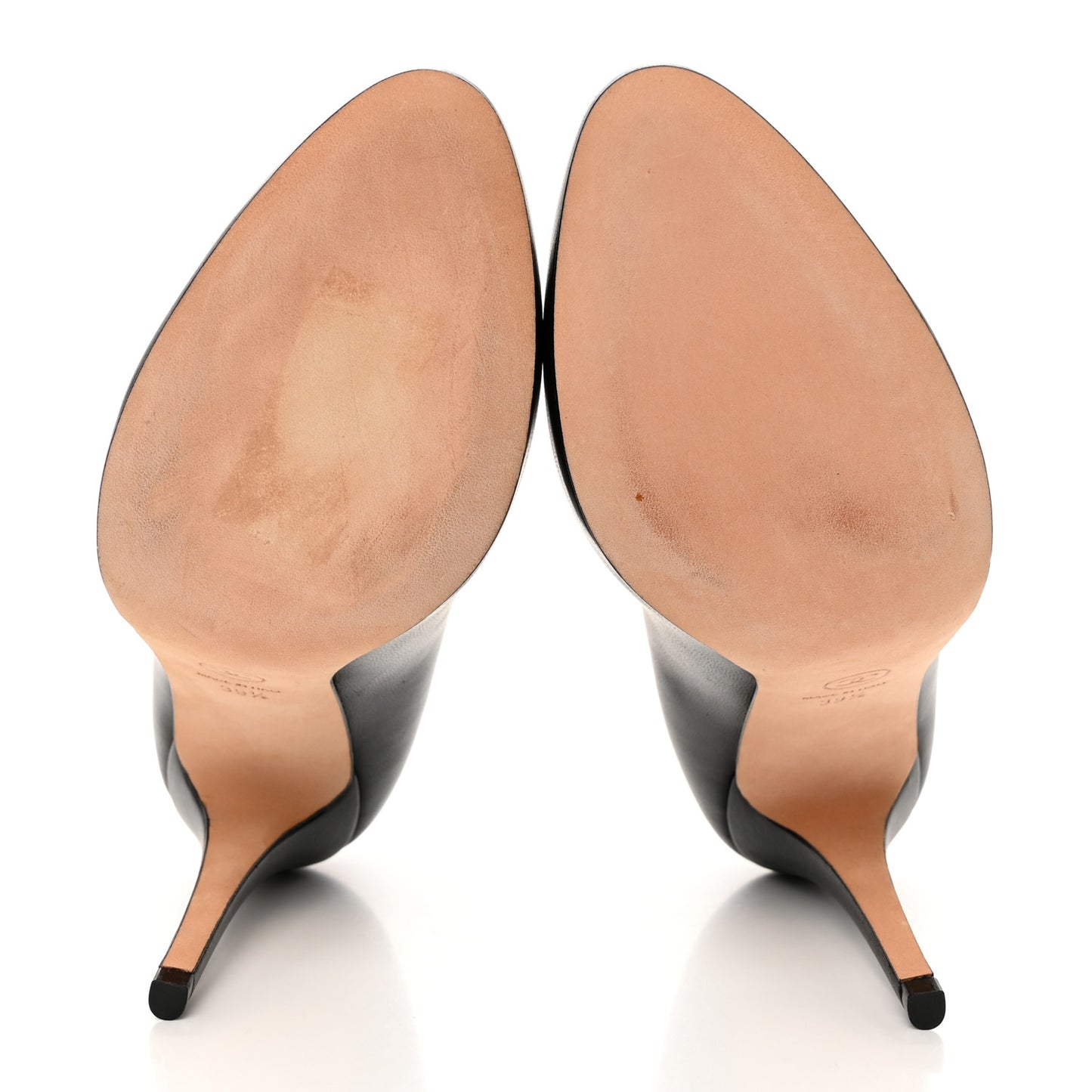 Lambskin CC Pumps 39.5 Black
