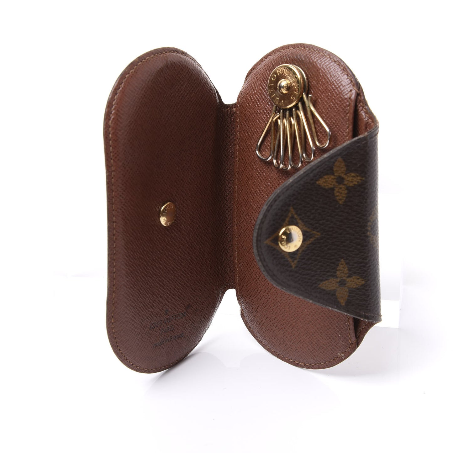 Monogram Round Key Holder GM
