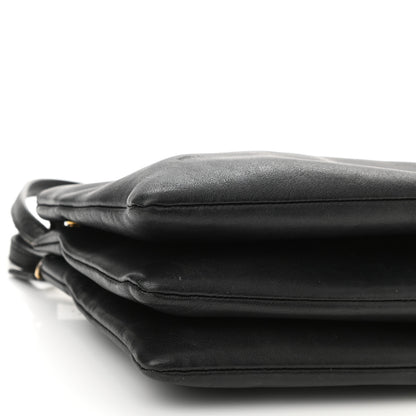 Celine Lambskin Small Trio Crossbody Bag Black 10 of 13