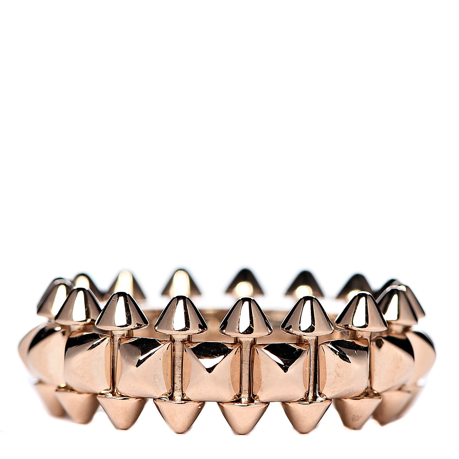 Cartier 18K Pink Gold MM Clash De Cartier Ring 52 6 1 of 6