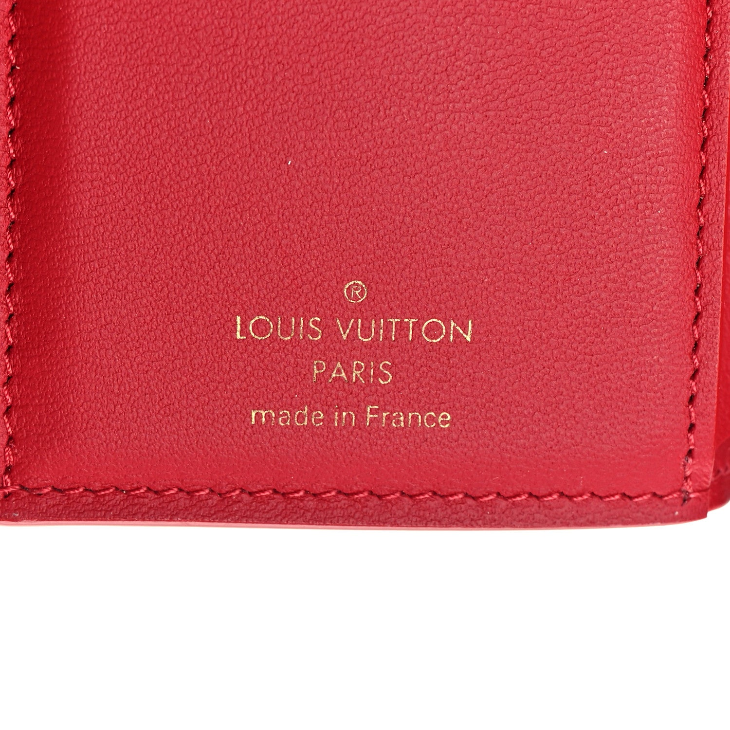 Louis Vuitton Taurillon Capucines Compact Wallet Rubis 6 of 8