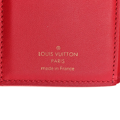 Louis Vuitton Taurillon Capucines Compact Wallet Rubis 6 of 8