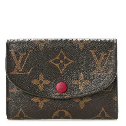 Louis Vuitton Monogram Rosalie Coin Purse Fuchsia 1 of 10