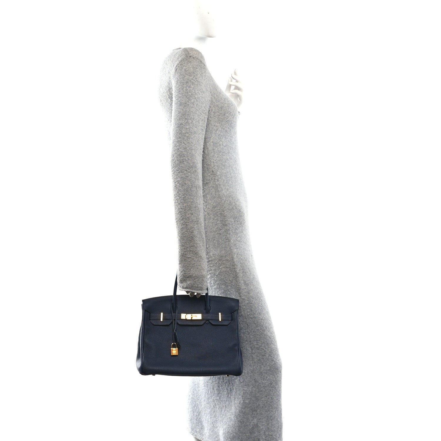 Hermes Togo Birkin 30 Bleu Nuit 2 of 16