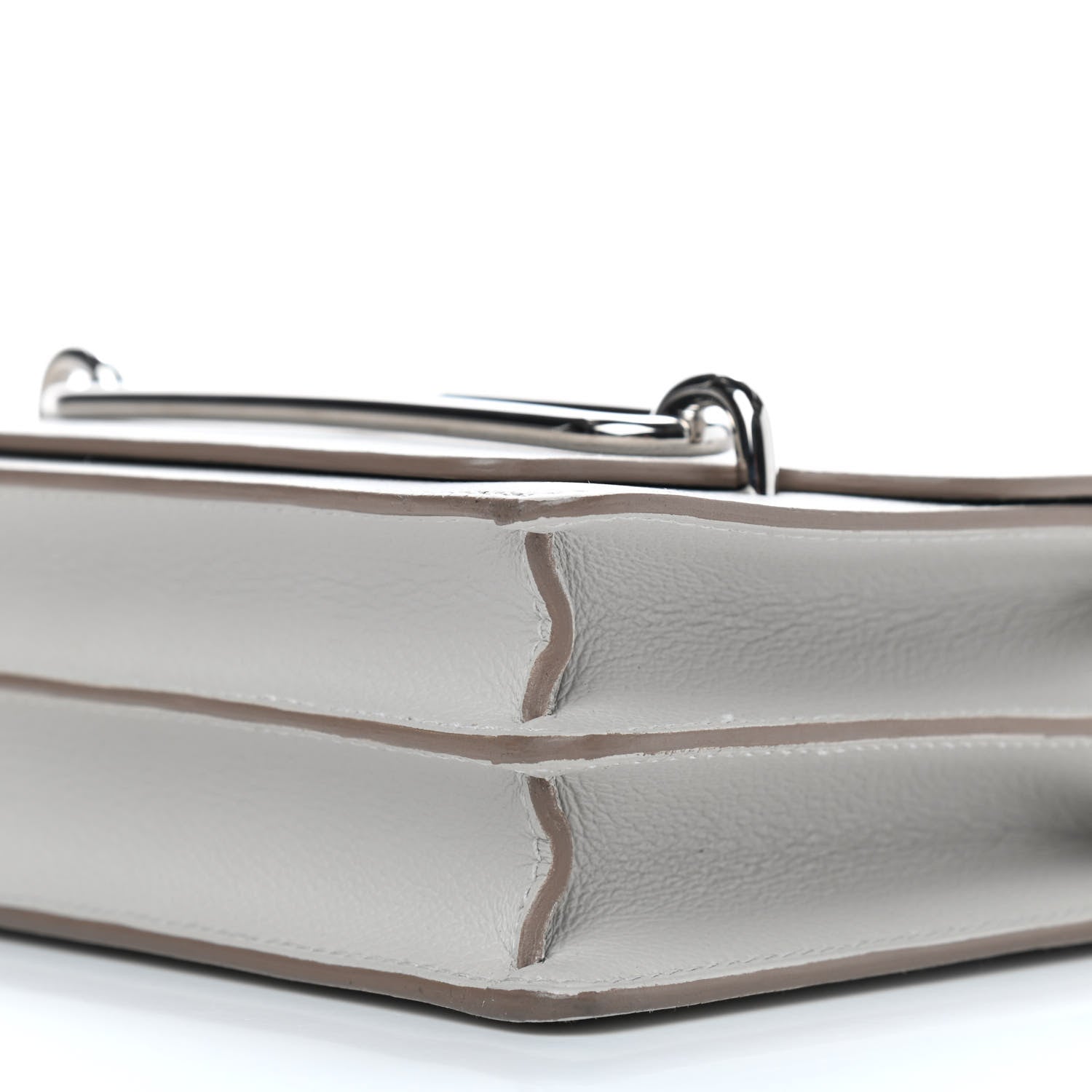 Hermes Evercolor Mini Sac Roulis Gris Perle 9 of 9