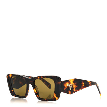 Prada Acetate Symbole Sunglasses SPR 08Y Havana 1 of 7