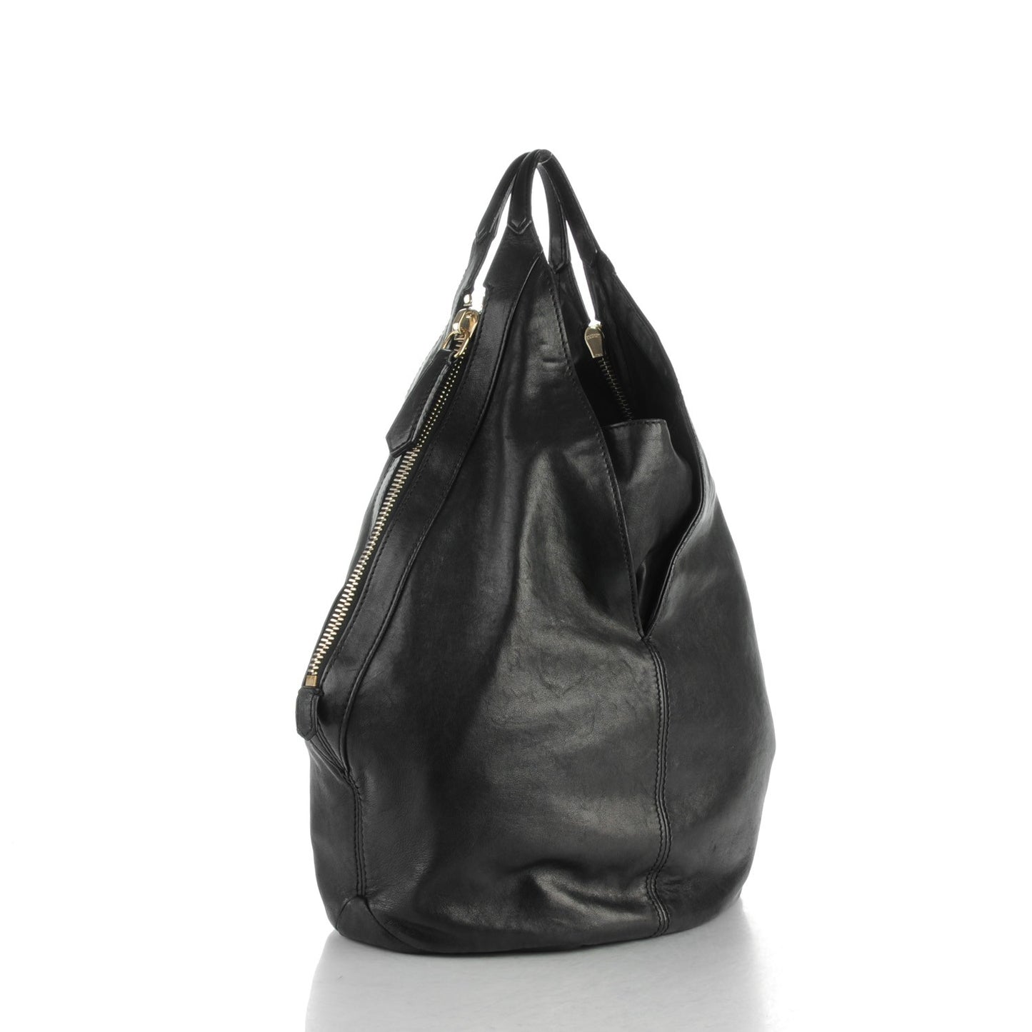Lambskin Small Tinhan Hobo Black