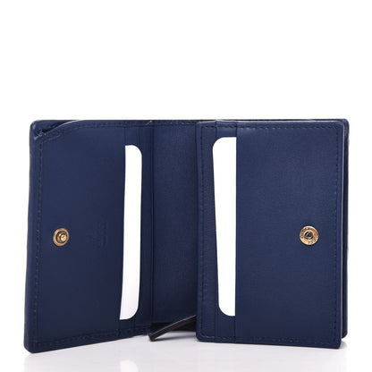 Gucci Canvas Flora Floral Trapuntata Zumi Card Case Wallet Great White Multicolor Blue Agata 5 of 7