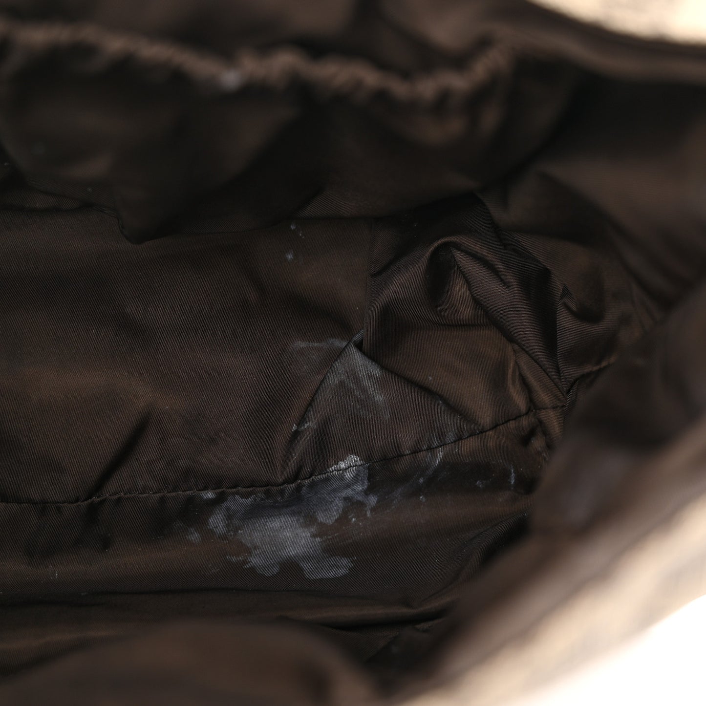 GG Plus Monogram Messenger Diaper Bag Dark Brown