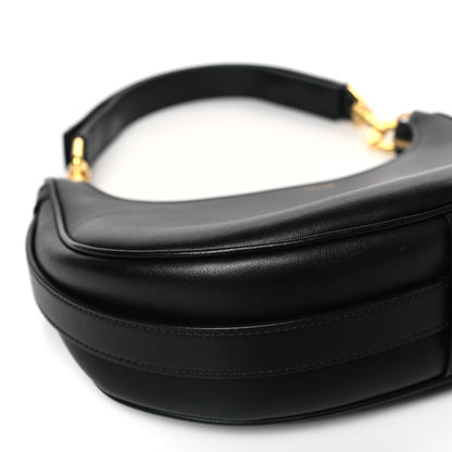 Celine Smooth Calfskin Medium Strap Ava Shoulder Bag Black 7 of 8
