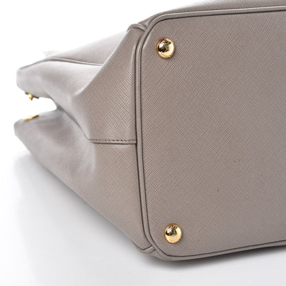 Prada Saffiano Lux Extra Large Galleria Double Zip Tote Argilla 11 of 14