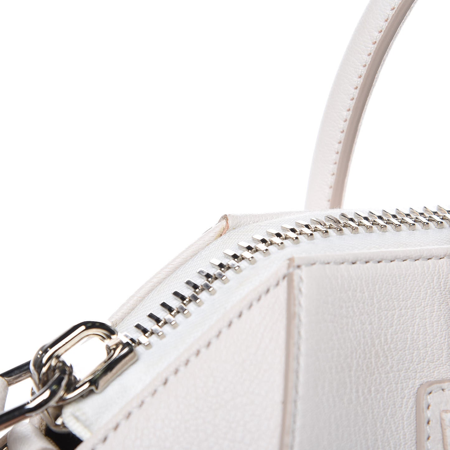 Sugar Goatskin Mini Antigona White
