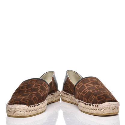 Gucci Suede Square G Mens Espadrilles 7 Sigaro 5 of 9