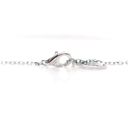 Cartier 18K White Gold Diamond SM D'Amour Pendant Necklace 4 of 7