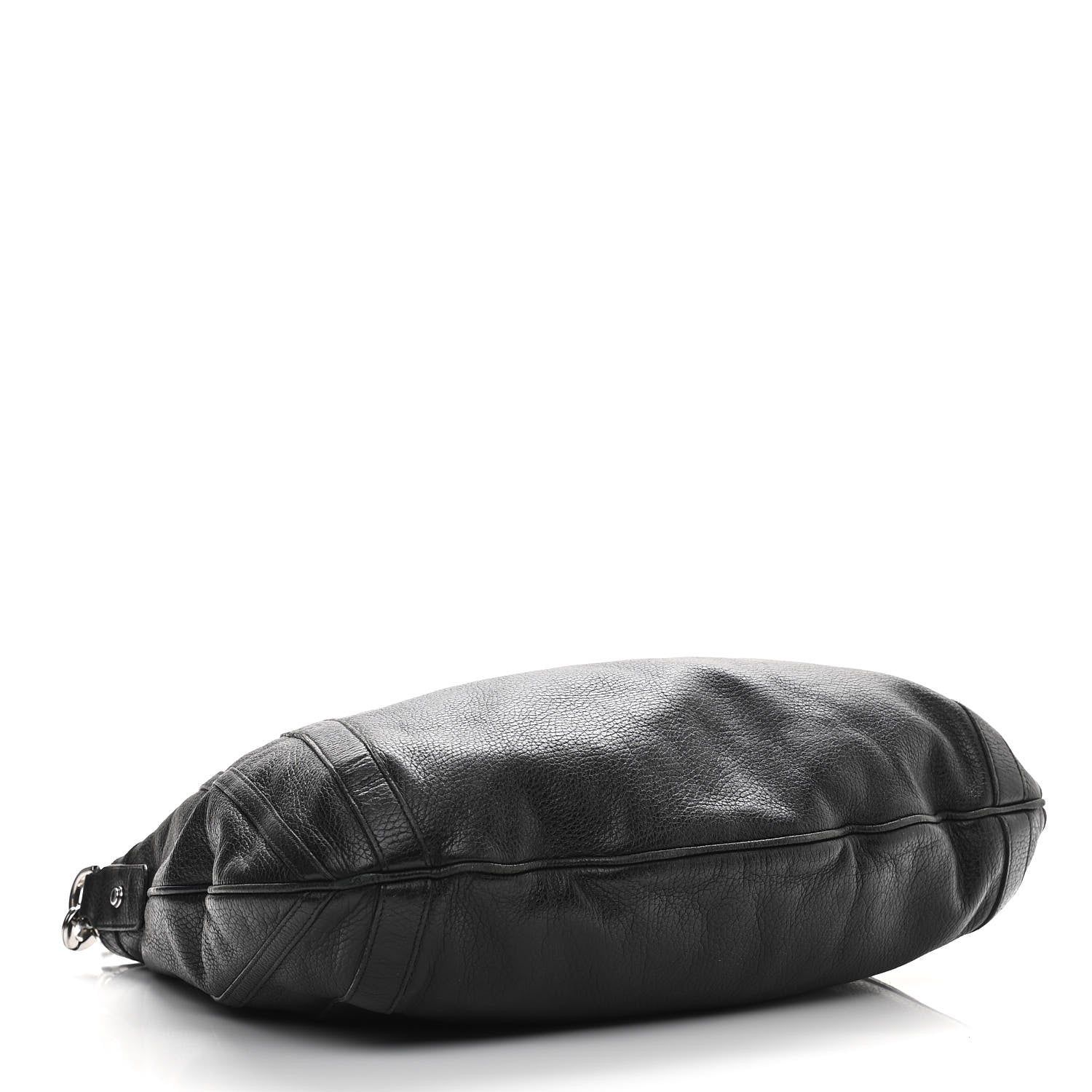 Gucci Pebbled Calfskin Medium Abbey Convertible Tote Black 3 of 16