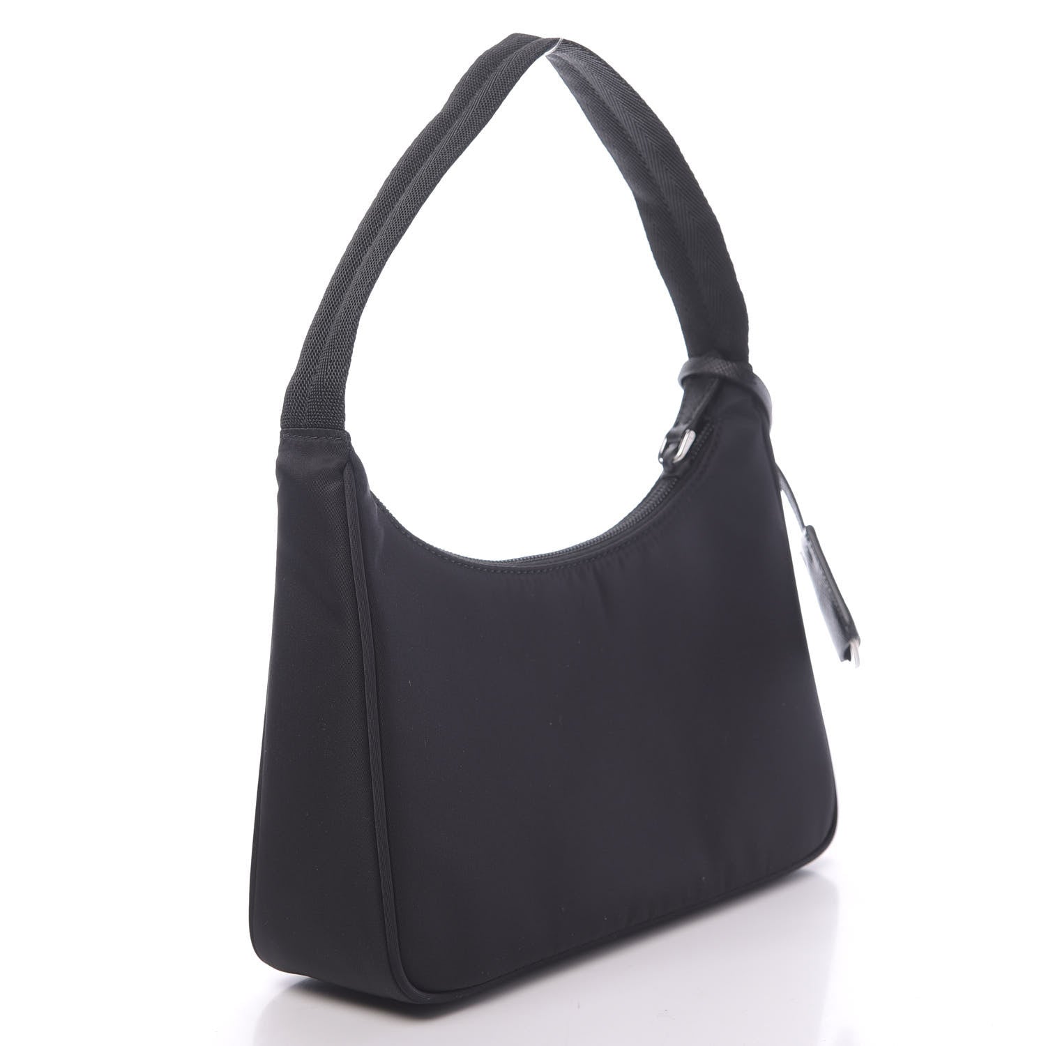 Prada Tessuto Nylon Mini Re-Edition 2000 Bag Black 4 of 12