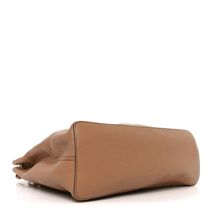 Gucci Pebbled Calfskin Large Soho Hobo Camelia 3 of 9