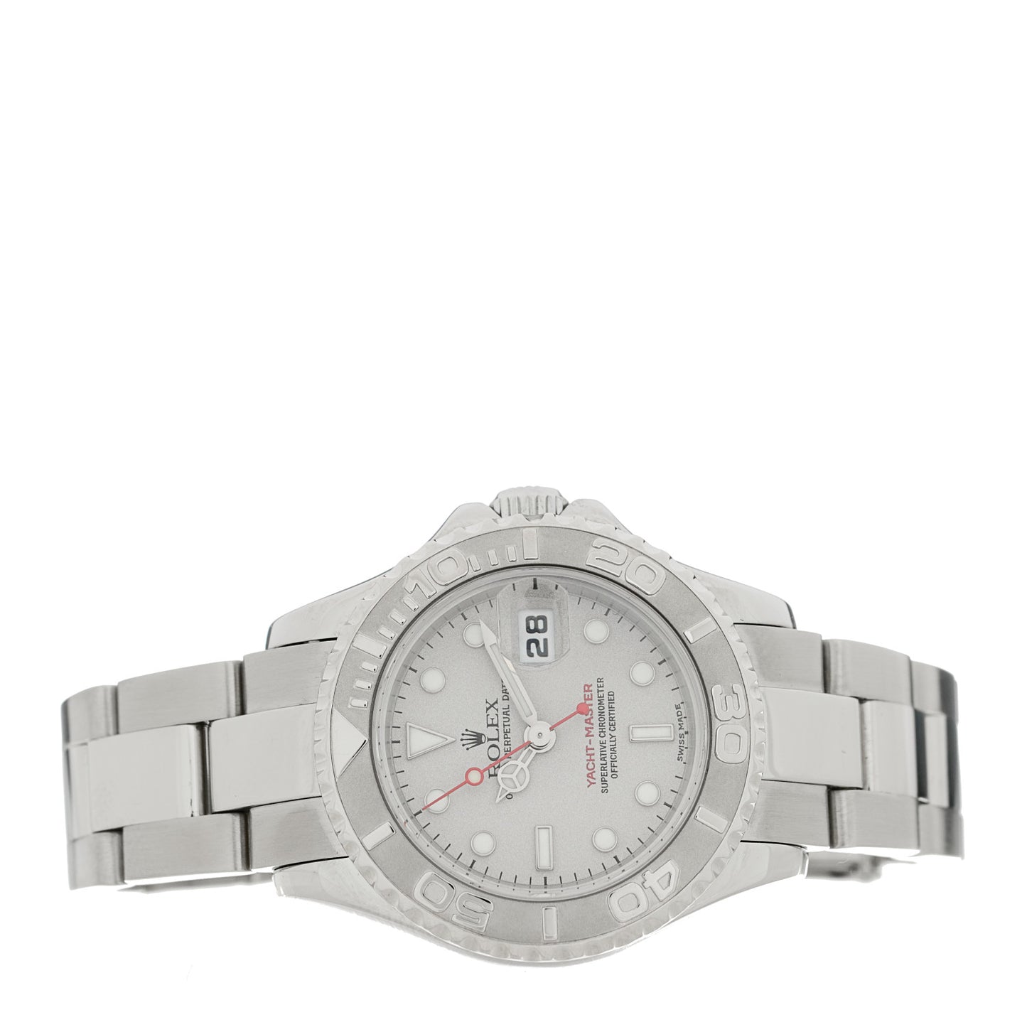 Stainless Steel Platinum 29mm Yacht-Master Watch Silver 169622