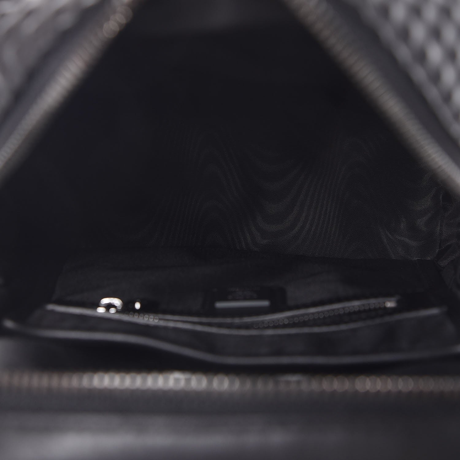 MCM Duke Tantris Embossed Medium Backpack Black 5 of 9