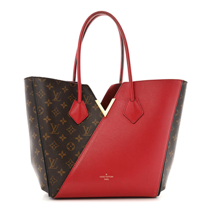 Louis Vuitton Calfskin Monogram Kimono Tote Cherry 1 of 15