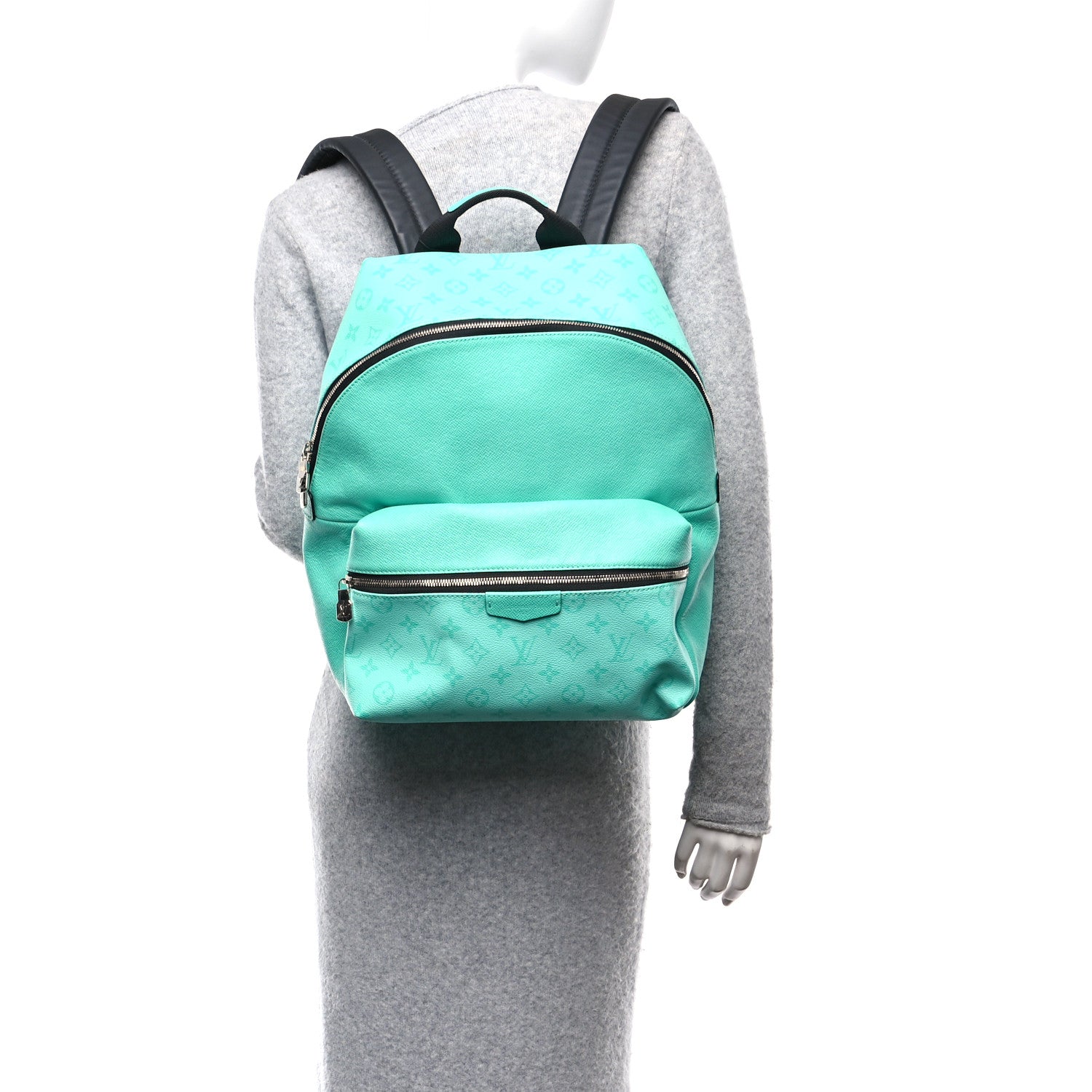 Louis Vuitton Taiga Monogram Discovery Backpack PM Miami Green 2 of 11