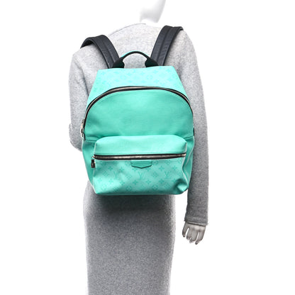 Louis Vuitton Taiga Monogram Discovery Backpack PM Miami Green 2 of 11