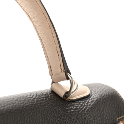 Hermes Taurillon Clemence Tri-Color Kelly Retourne 35 Tabac Camel Ecorce Craie 10 of 13