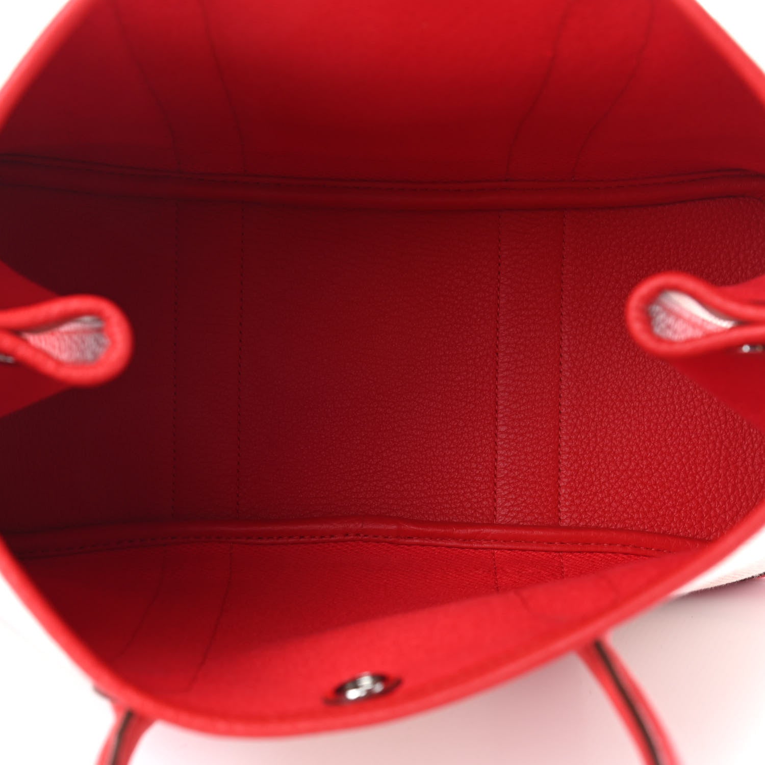 Hermes Twill H Negonda Garden Party 30 TPM Tote Rouge Casaque 5 of 9