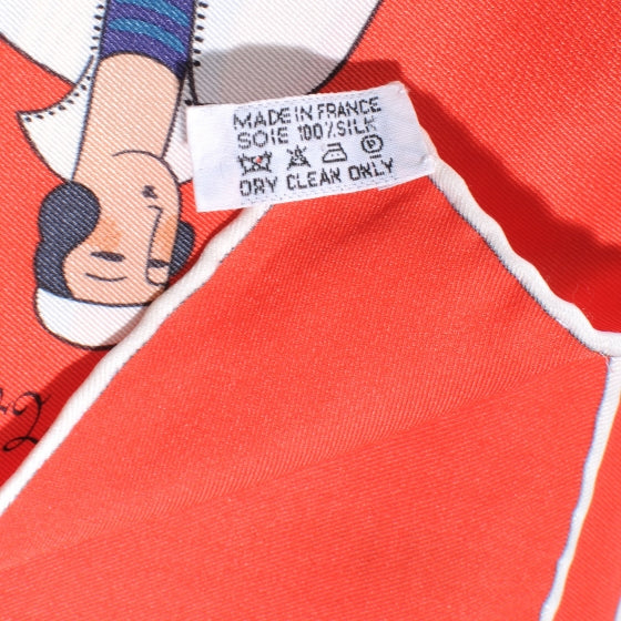 Hermes Silk Les Sportives Scarf 70 7 of 7