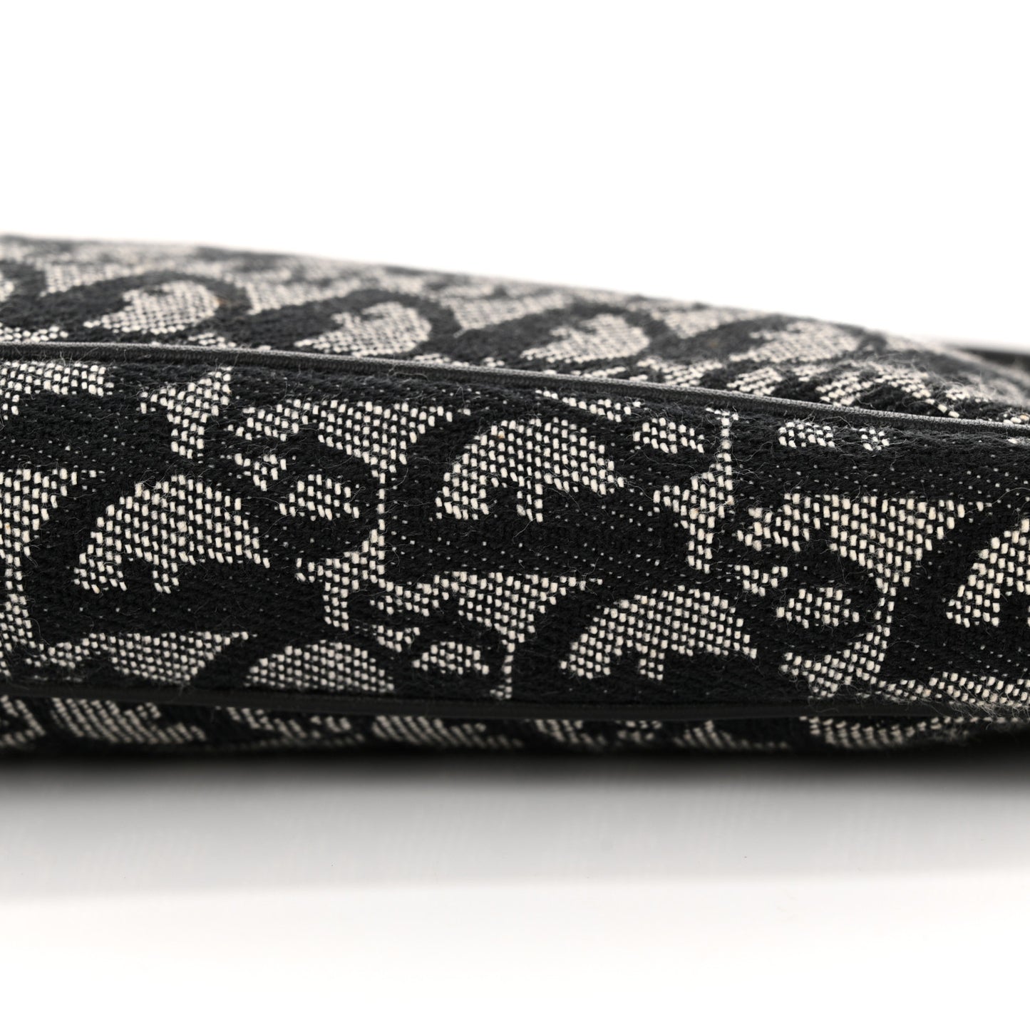 Monogram Mini Saddle Pochette Black