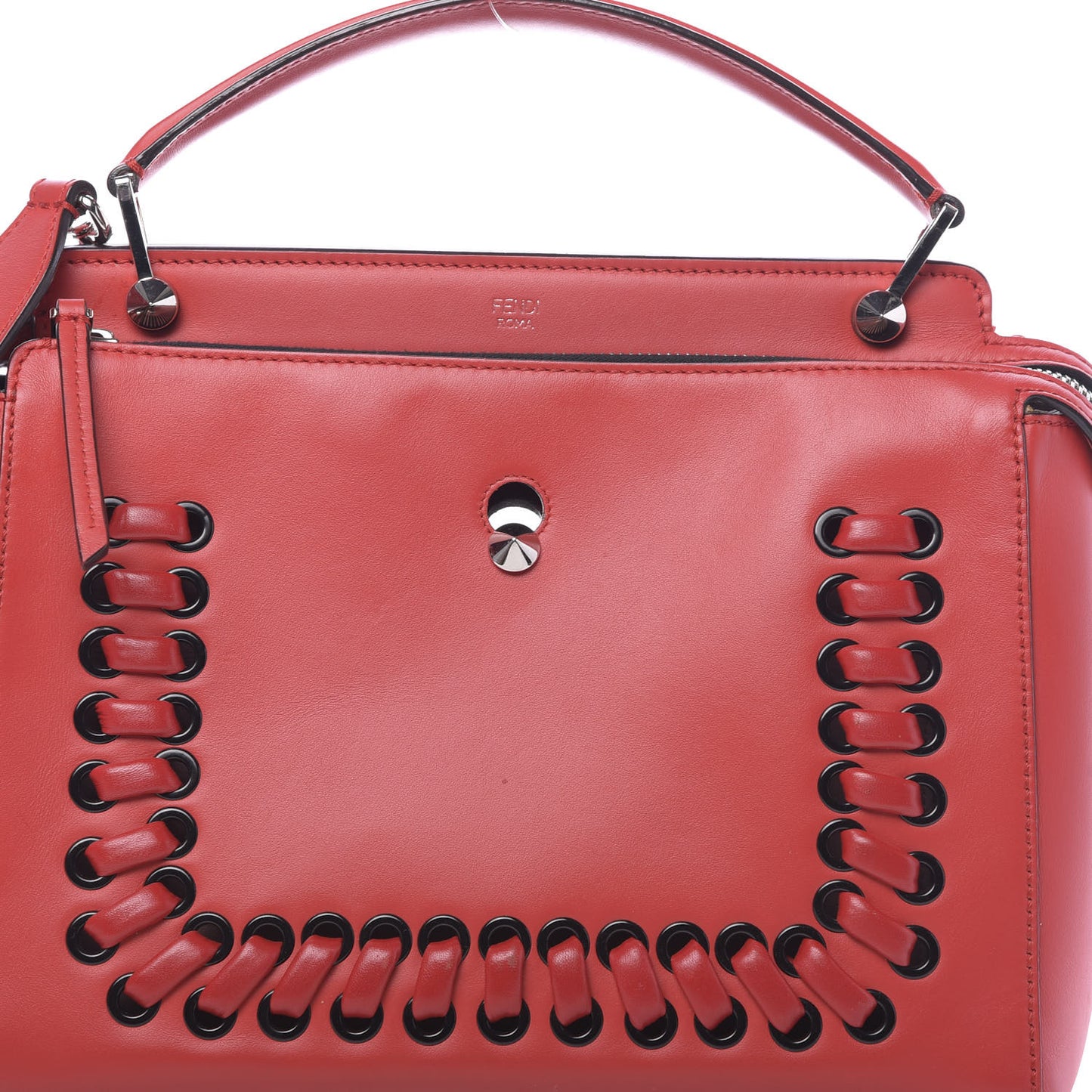 Vitello Baltico Dolce Shiny Nappa DotCom Satchel Caipiroska Bubblegum