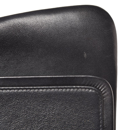 Chanel Lambskin Chevron Quilted Jumbo Double Flap So Black 10 of 17