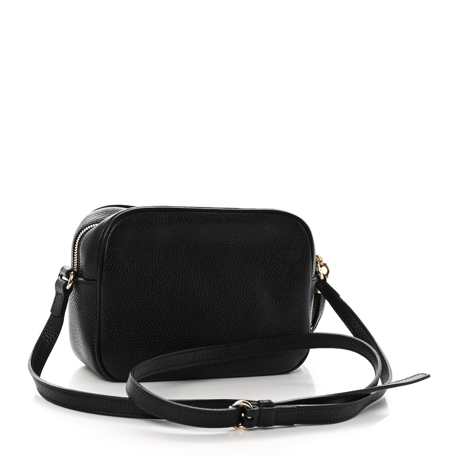 Gucci Pebbled Calfskin Small Soho Disco Bag Black 3 of 10