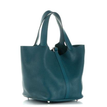 Hermes Taurillon Clemence Veau Swift Picotin Lock 26 GM Colvert 3 of 9