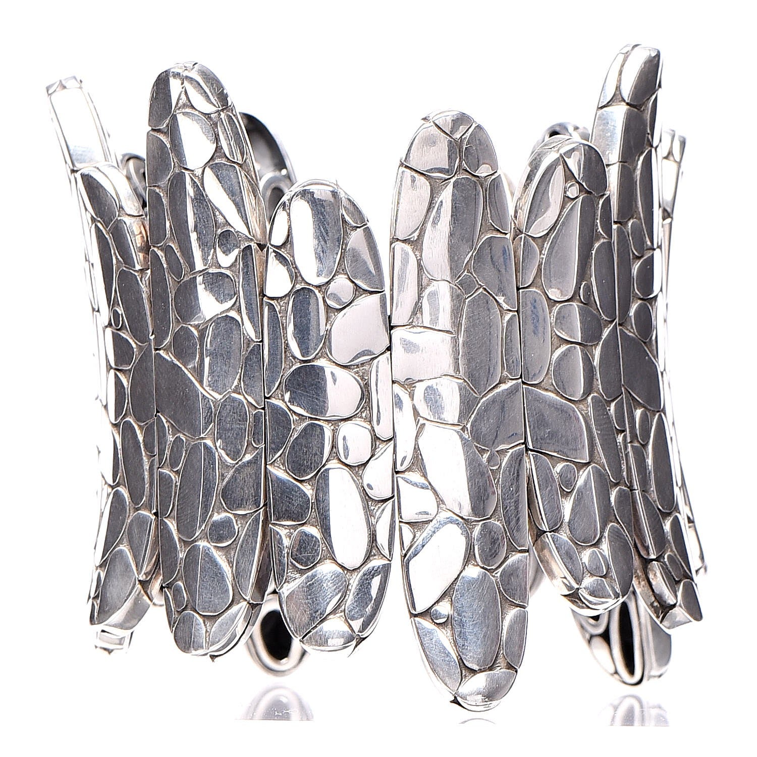 John Hardy Sterling Silver Kali Spike Cuff 1 of 7