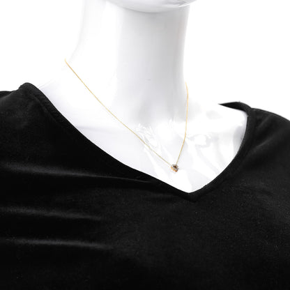 Roberto Coin 18K Yellow Gold Diamond Tiny Treasures Heart Pendant Necklace 2 of 6