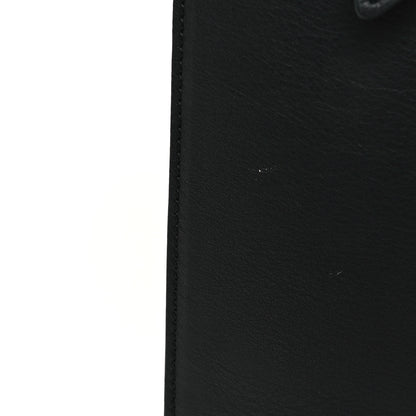 MCM Calfskin Ottomar Monogram Large Aren Flap Hobo Black 10 of 10