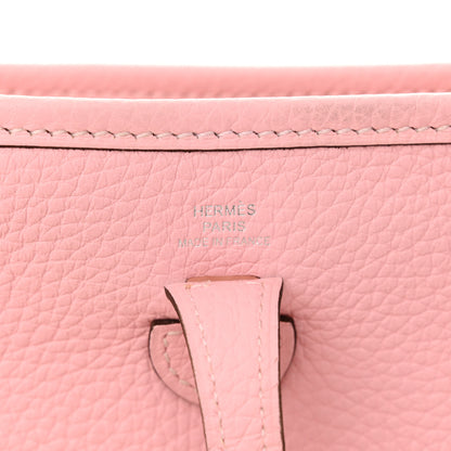 Hermes Taurillon Clemence Evelyne TPM Rose Sakura 6 of 11