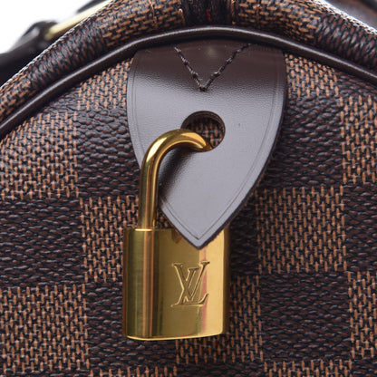Louis Vuitton Damier Ebene Speedy 30 6 of 9