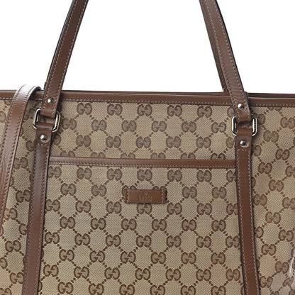 Gucci GG Supreme Monogram Medium Joy Tote Brown 7 of 9