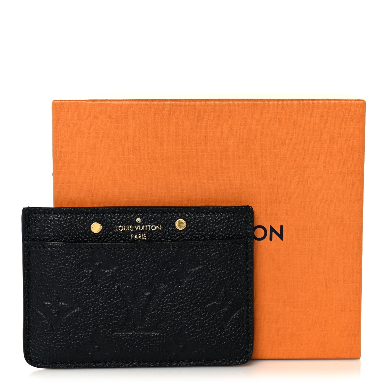 Louis Vuitton Empreinte Card Holder Black 6 of 6