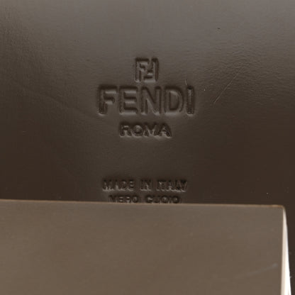 Fendi Vitello Abrasivato FF Cut Mules 37 Cuoio 8 of 9