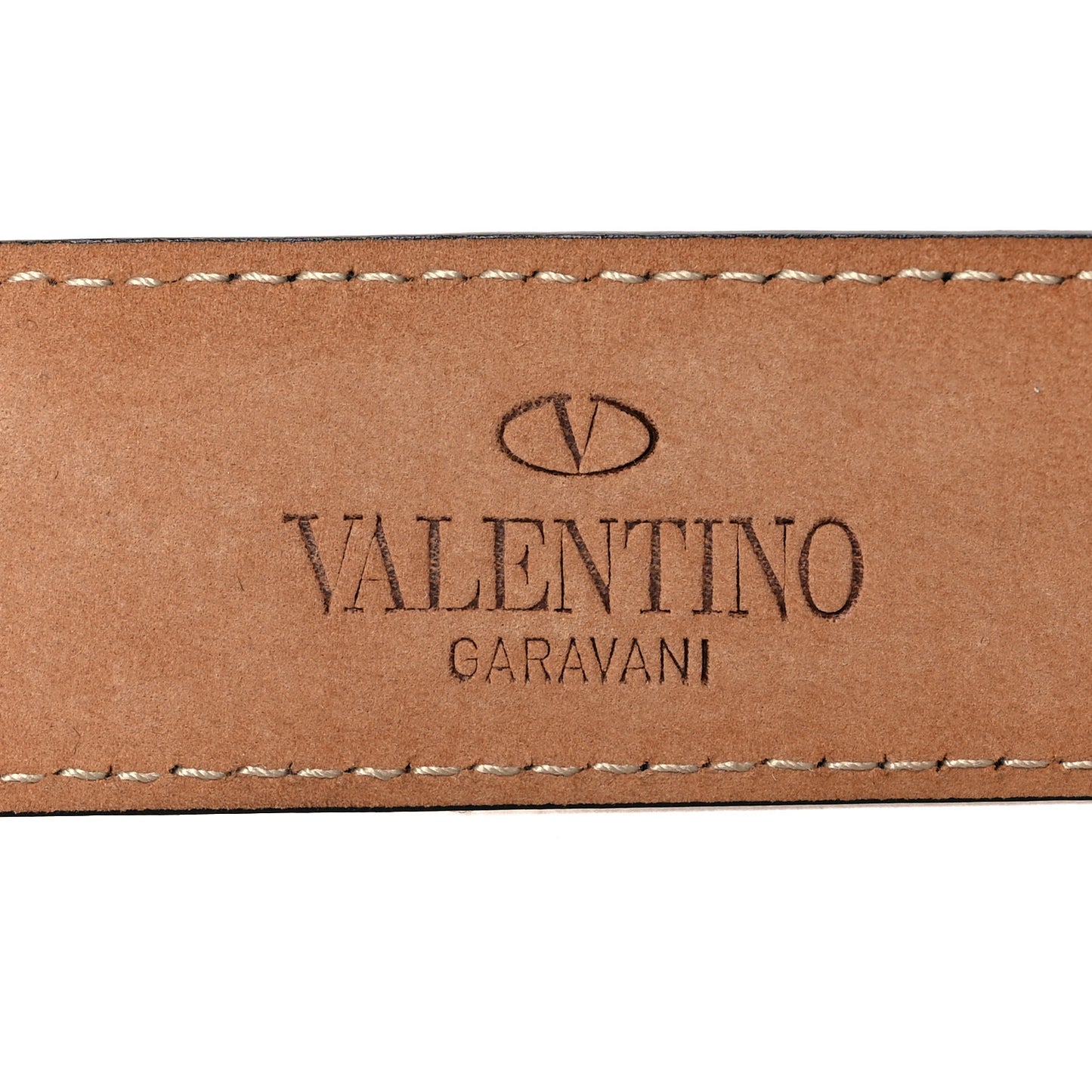 Metallic Calfskin Crystal Logo Belt 90 36 Gold