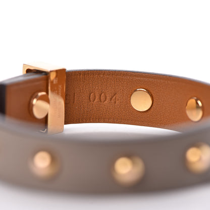 Hermes Swift Mini Dog Clous Ronds Bracelet T2 Gris Asphalte 4 of 6