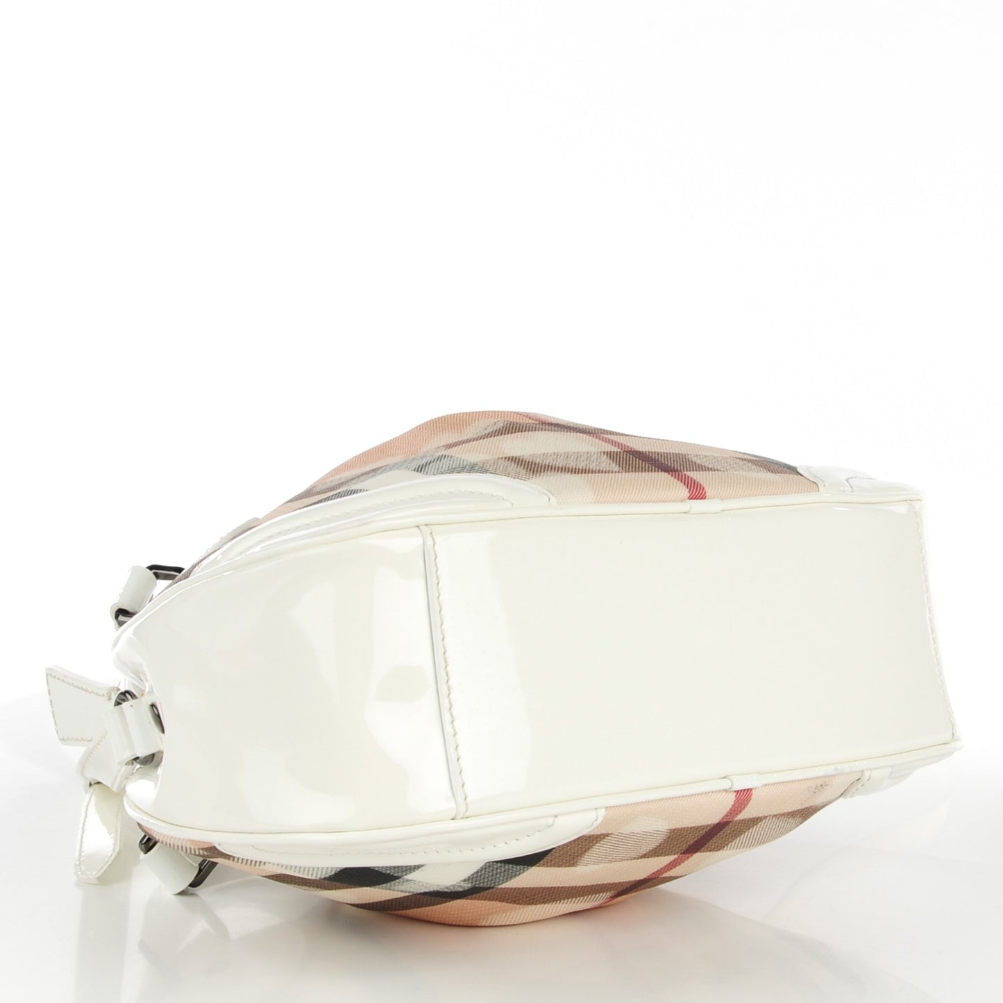 Nova Check Heart Bowler White