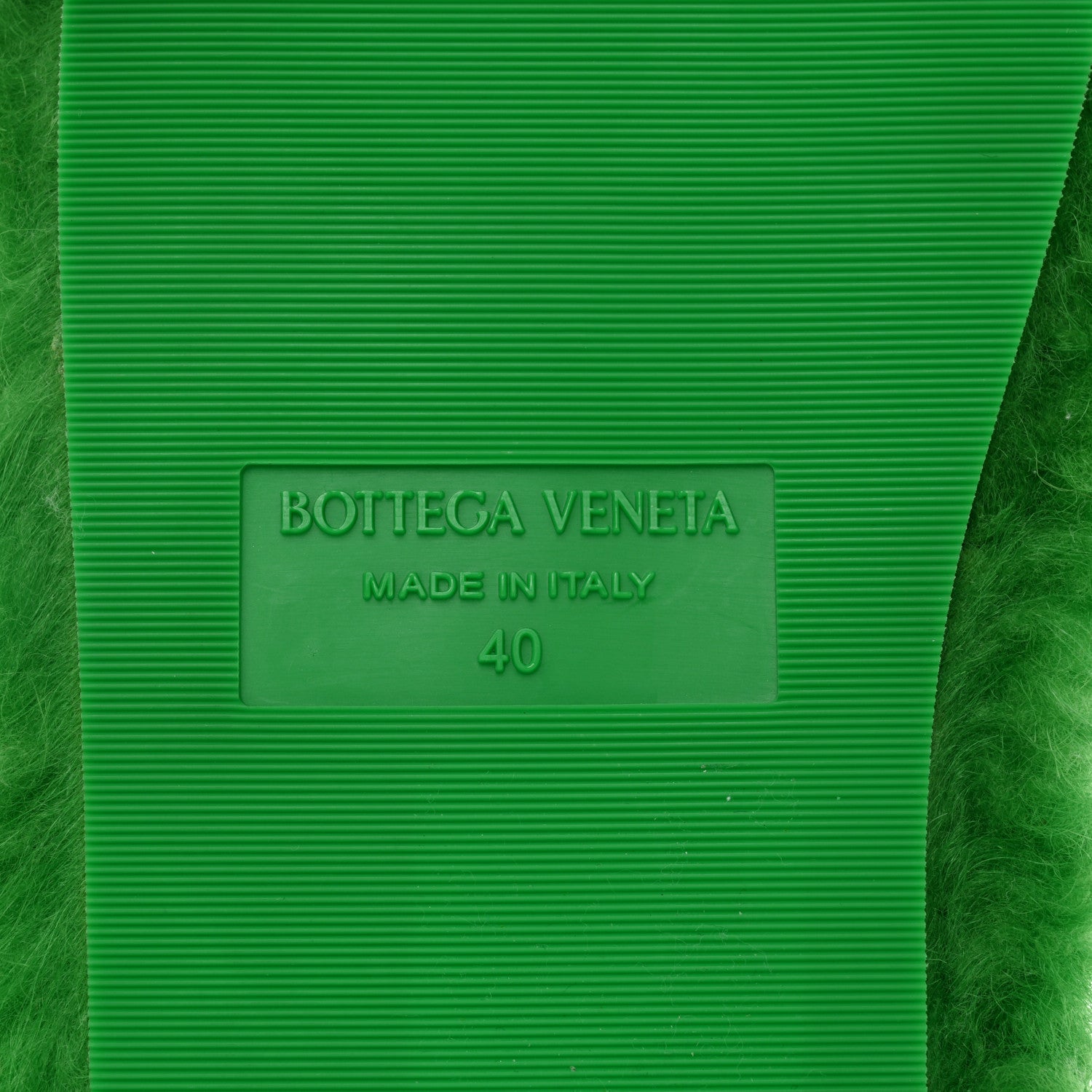 Bottega Veneta Shearling Resort Teddy Slides 40 Parakeet 6 of 6