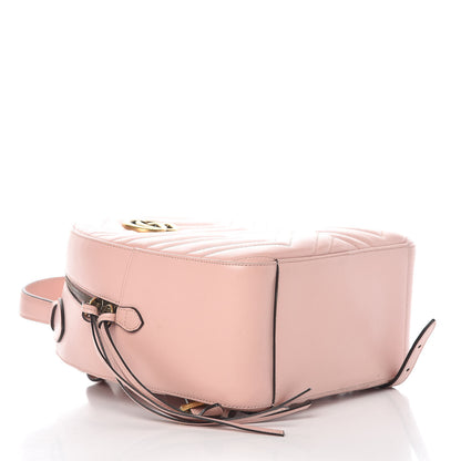 Gucci Calfskin Matelasse GG Marmont Dome Backpack Perfect Pink 4 of 15