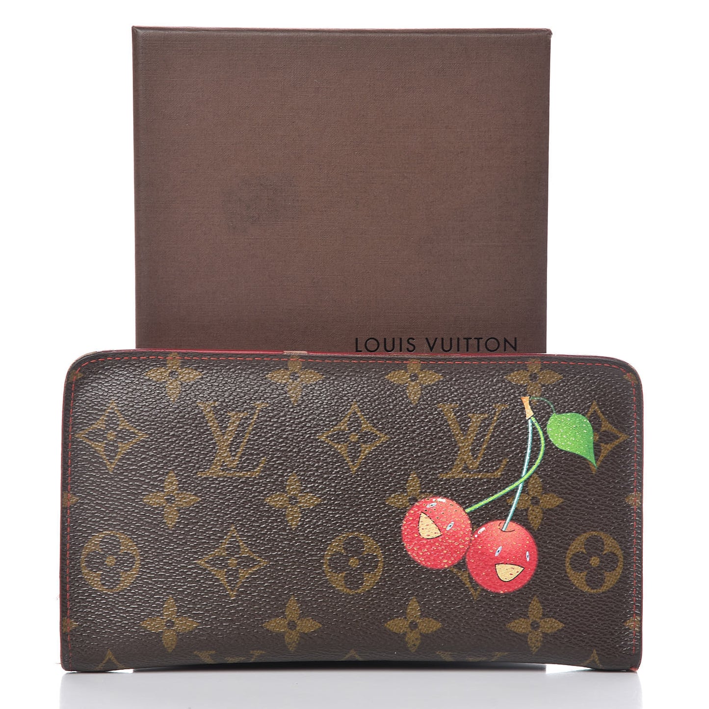 Monogram Cerises Zippy Wallet