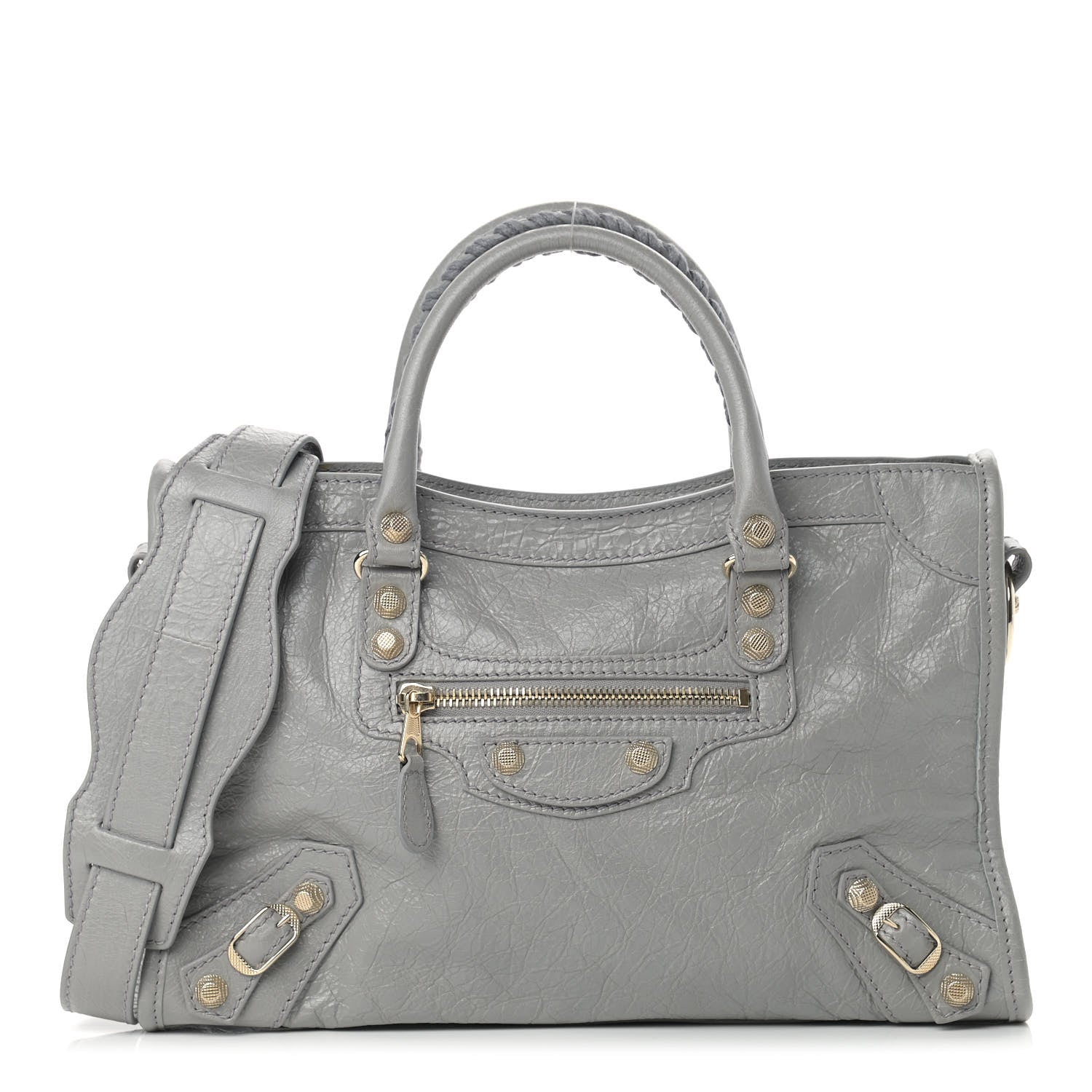 Balenciaga Agneau Giant 12 Gold Hardware S City Gris Haussmannien 1 of 11